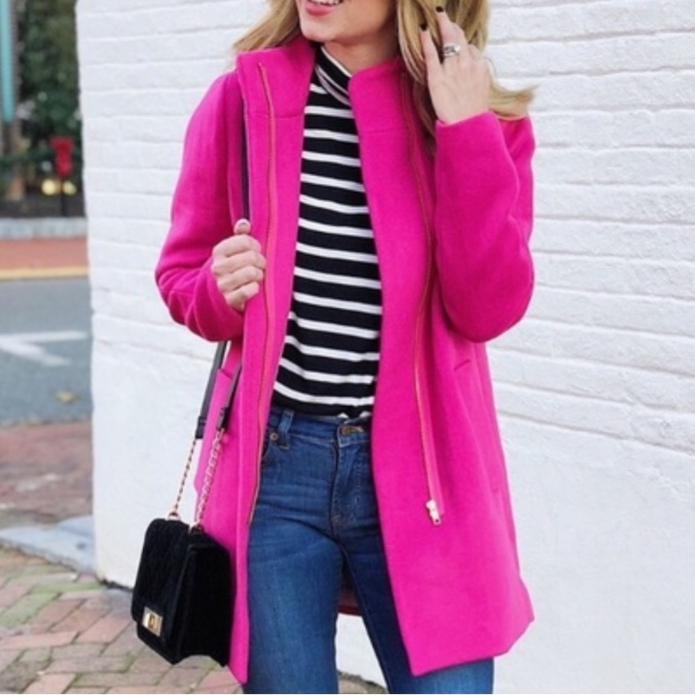 J. Crew Pink Women's Coat